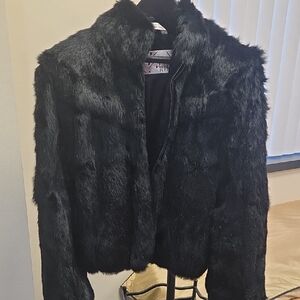 BB Dakota Black Teddy Jacket